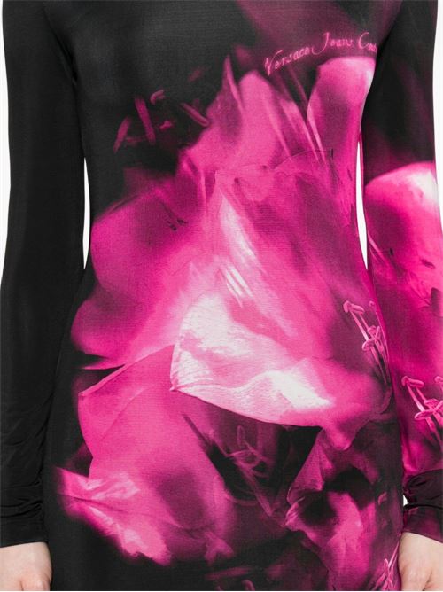 Abito donna lungo con stampa Versace jeans Couture | 79HAO9P0JS526474